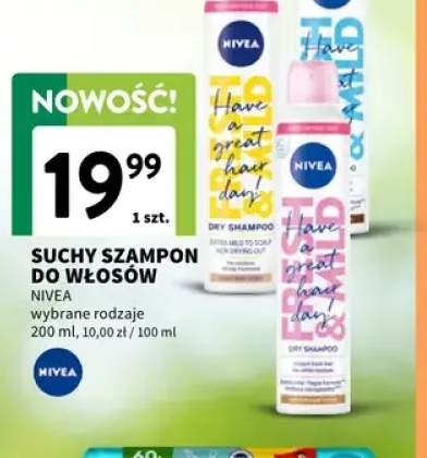 Suchy szampon do włosów Nivea