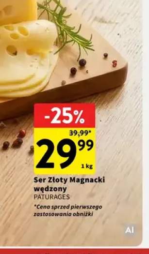 Ser Złoty Magnacki wędzony Pâturages