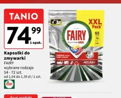 Kapsułki do zmywarki Fairy