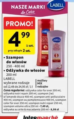 Odżywka do włosów Color for Ever Labell +8 wariantów