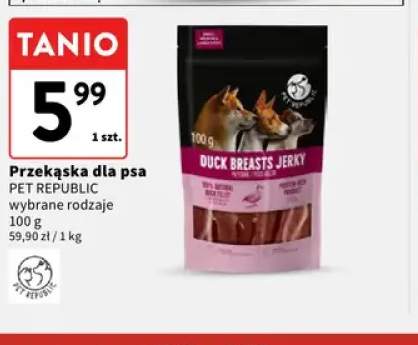 Przekąska dla psa Pet Republic Duck Breasts Jerky
