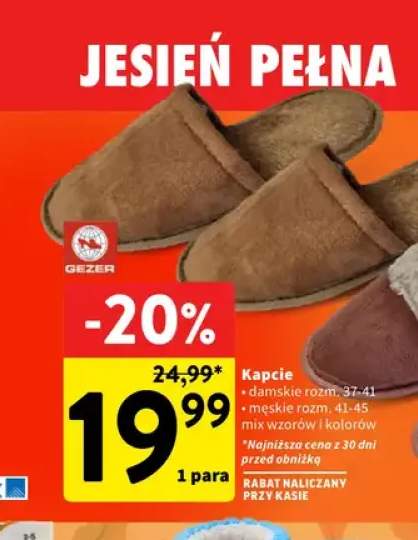 Kapcie damskie Gezer +1 wariant