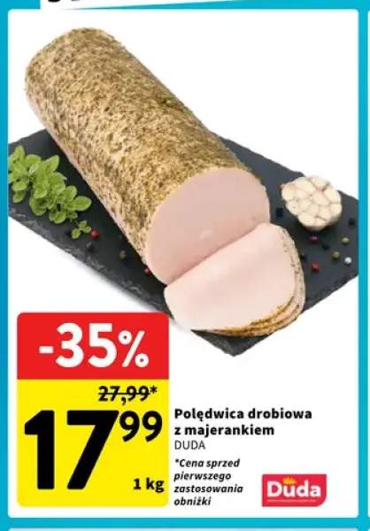 Polędwica drobiowa z majerankiem Duda