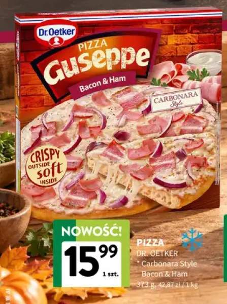 Pizza Dr. Oetker Carbonara Style Bacon & Ham