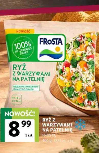 Ryż z warzywami na patelnię Frosta
