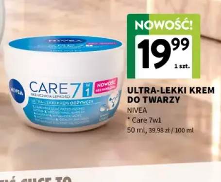 Ultra-lekki krem do twarzy Nivea Care 7w1