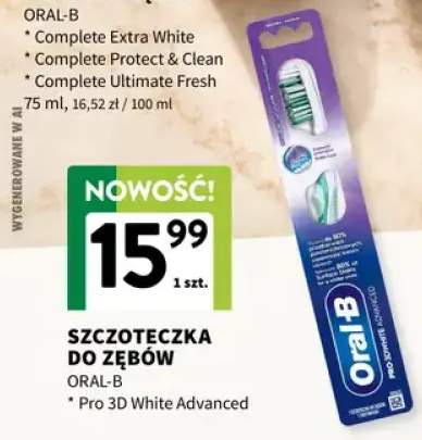 Szczoteczka do zębów Pro 3D White Advanced Oral-B