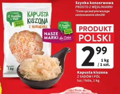 Kapusta kiszona Z Sadów i Pól
