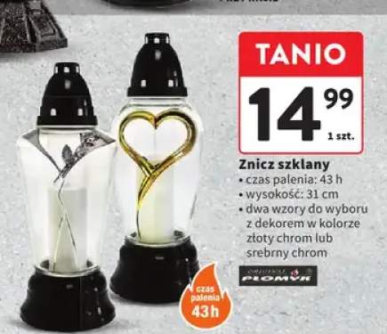 Znicz szklany Płomyk
