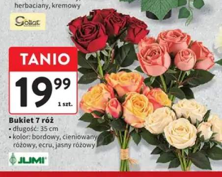 Bukiet 7 róż Jumi
