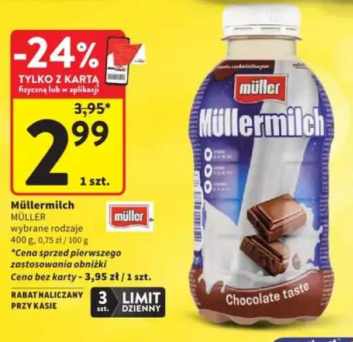 Napój mleczny Müllermilch Müller
