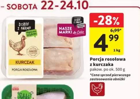 Porcja rosołowa z kurczaka Dobre z Farmy