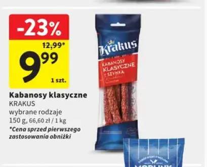 Kabanosy klasyczne Krakus