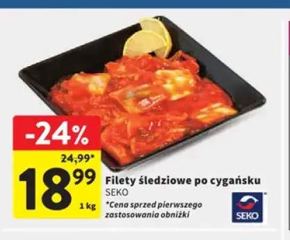 Filety śledziowe po cygańsku Seko