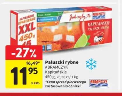 Paluszki rybne Kapitańskie Abramczyk