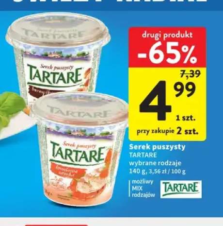 Serek puszysty Tartare