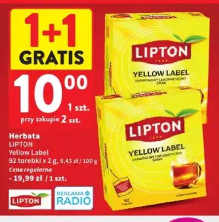Herbata Lipton Yellow Label