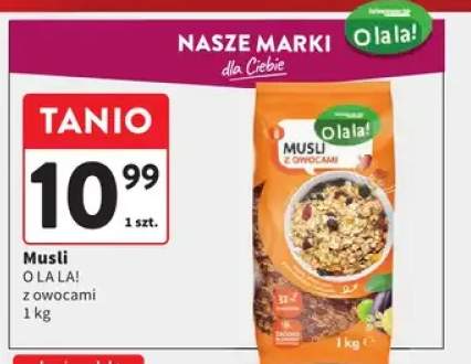 Musli z owocami O la la!