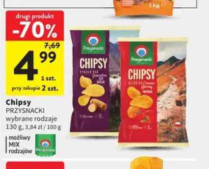 Chipsy papryka Przysnacki +1 wariant