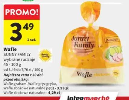 Wafle zbożowe naturalne Sunny Family