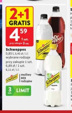 Napój gazowany Schweppes