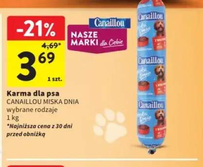 Karma dla psa Miska Dnia Canaillou