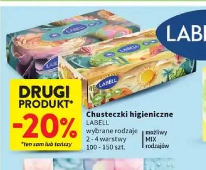 Chusteczki higieniczne Labell