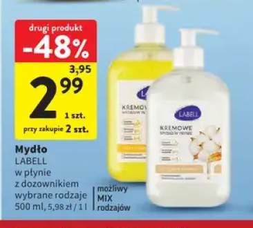 Mydło w płynie z dozownikiem Labell