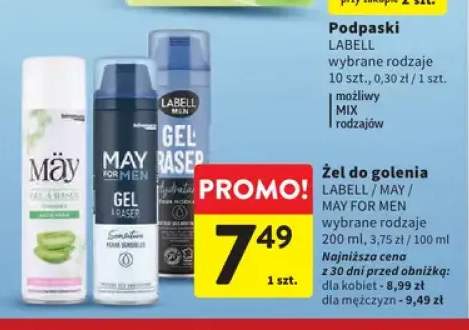 Żel do golenia Mäy +2 warianty