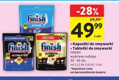 Kapsułki do zmywarki Finish +1 wariant