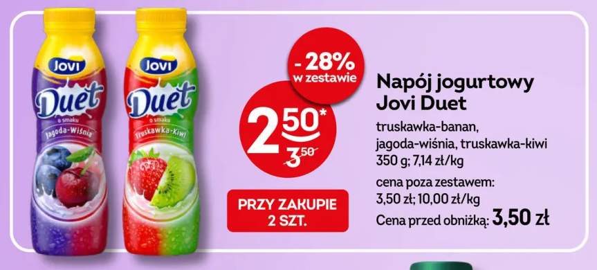 napój jogurtowy