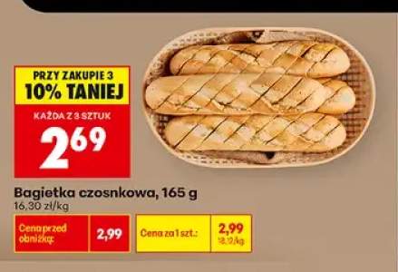bagietka z masłem czosnkowym