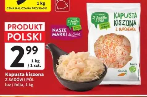 Kapusta kiszona folia Z Sadów i Pól +1 wariant