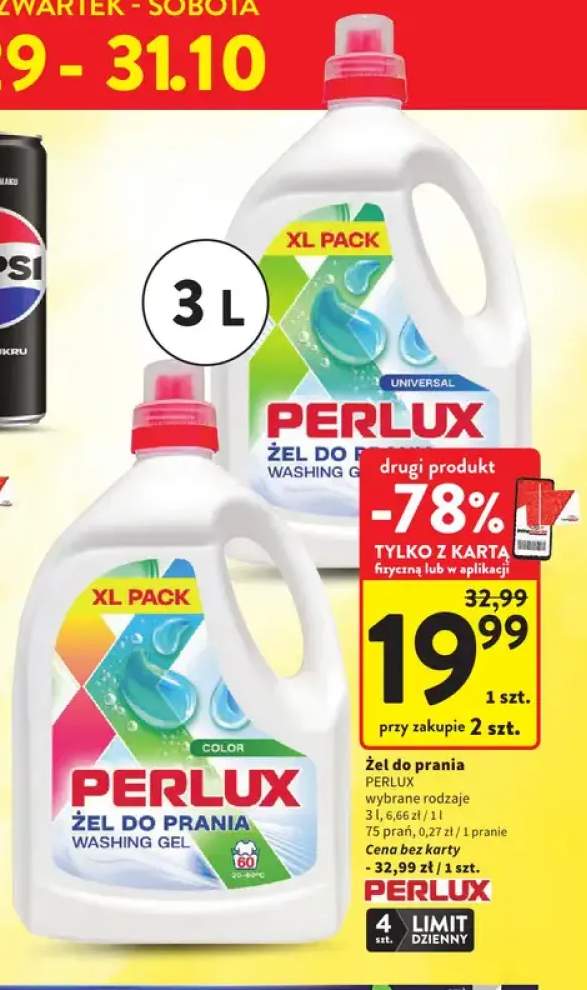 Żel do prania Perlux Color +1 wariant