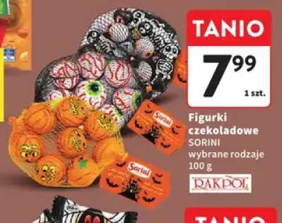 Figurki czekoladowe Sorini