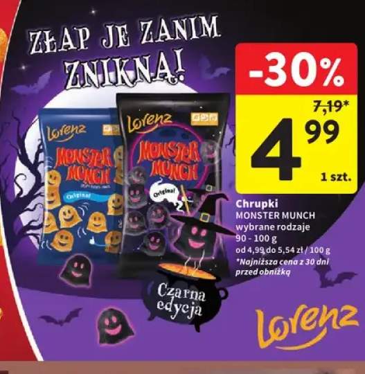 Chrupki Monster Munch Original +1 wariant