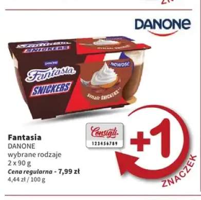 Jogurt Fantasia Danone smak Snickers