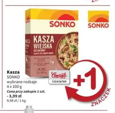 Kasza wiejska jęczmienna Sonko