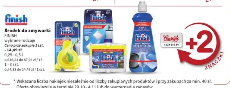 Środek do zmywarki Finish
