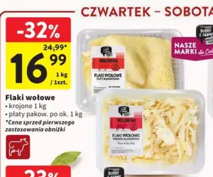 Flaki wołowe krojone Dobre z Farmy +1 wariant