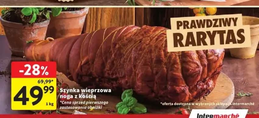 Szynka wieprzowa noga z kością