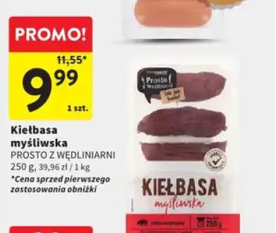 Kiełbasa myśliwska Prosto z Wędliniarni