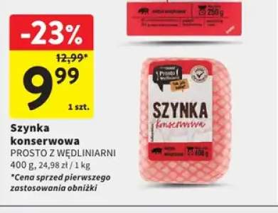 Szynka konserwowa Prosto z Wędliniarni