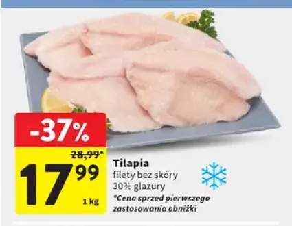 Tilapia filety bez skóry