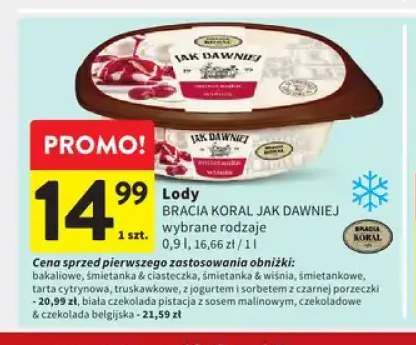 Lody Bracia Koral Jak Dawniej