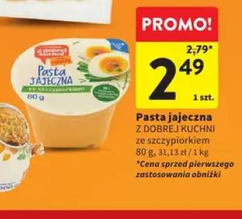 Pasta jajeczna ze szczypiorkiem Z Dobrej Kuchni