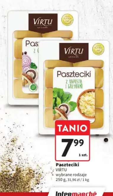 Paszteciki Virtu +1 wariant