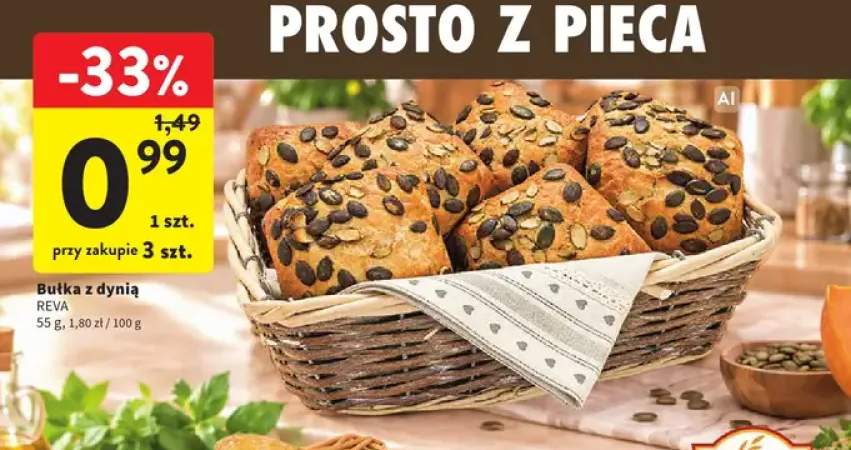 Bułka z dynią Reva