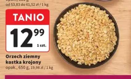 Orzech ziemny kostka krojony