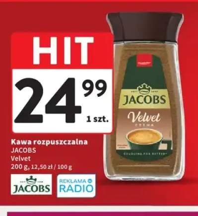 Kawa rozpuszczalna Jacobs Velvet